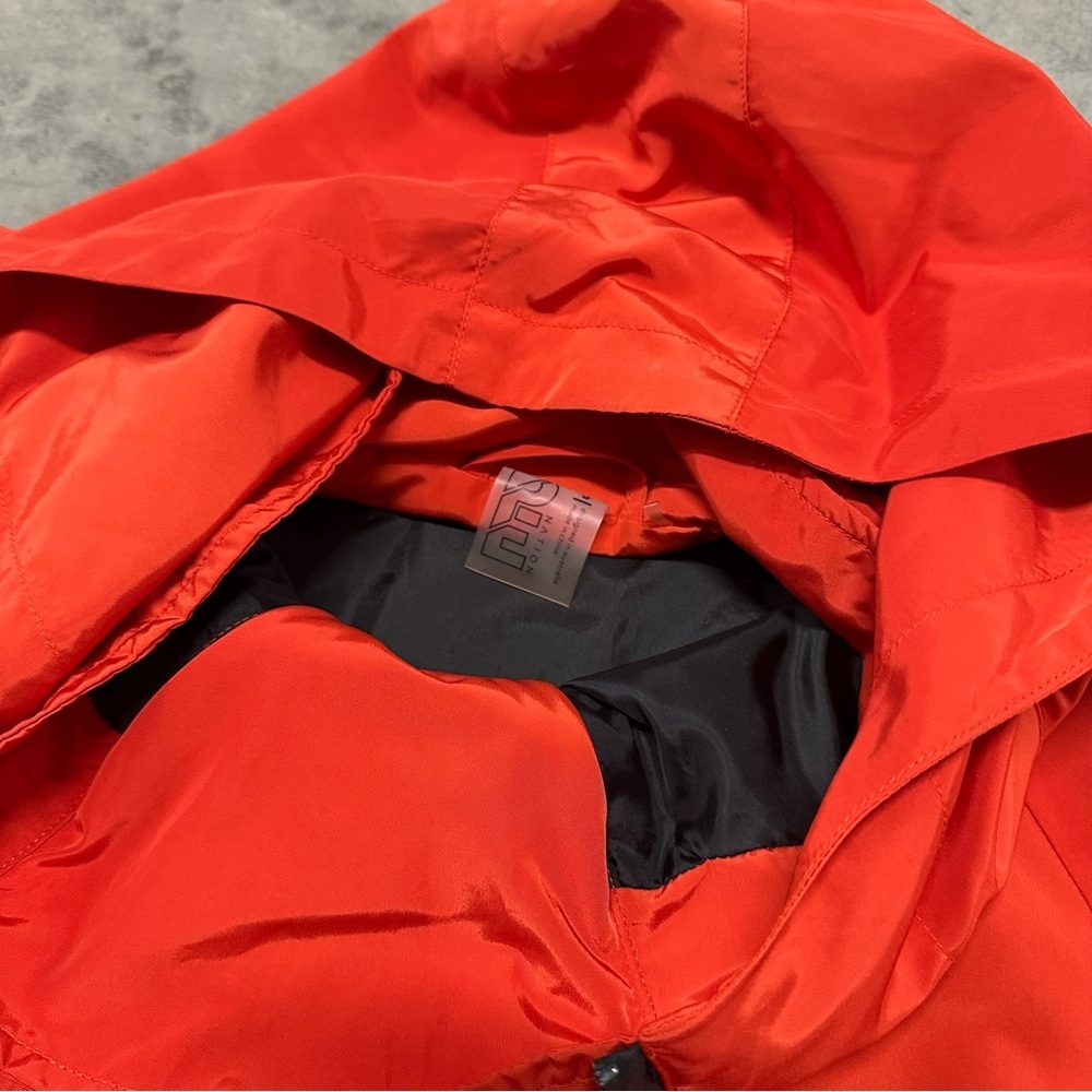 P.E. Nation Red Orange Anorak Jacket Womens Small - Picture 5 of 12